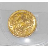 Sydney 1915 half sovereign gold coin