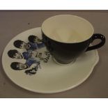 Vintage Beatles TV cup & saucer