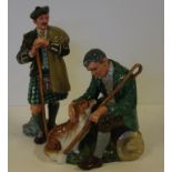 Two Royal Doulton figurines to include 'The Master' HN 2325 and 'The Laird' , HN 2361, 19cm high (