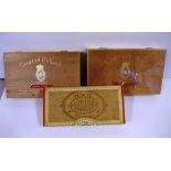 Three boxes of cigars to include 2 boxes of court of Holland, and 1 box of Habana