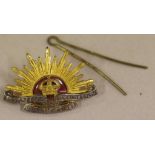 Australian Commonwealth Military Forces enamelled Rising Sun badge