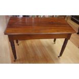 Vintage cedar side table W133cm X D67cm X H86cm approx