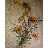 John Thomas Nightingale Rowell (1894-1973) "Western Australian Wild Flowers"oil on board, signed