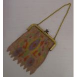 Vintage 1920s micro mesh purse