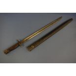 WWII Lee Enfield bayonet dated 42, 58cm long