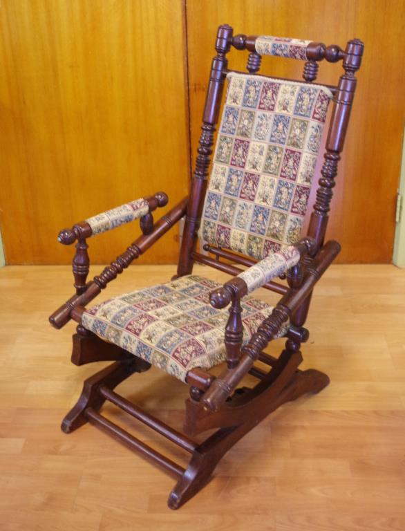 Antique Dexter rocker chair