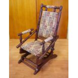 Antique Dexter rocker chair