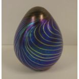 Colin Heaney paperweight signed to base & with studio sticker, 7.5cm high approx.