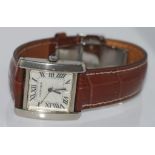 Ladies wristwatch marked "Cartier"