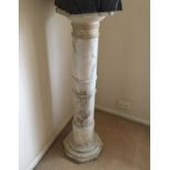 Good large marble pedestal stand