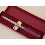 Whitehall boxed crystal paper knife