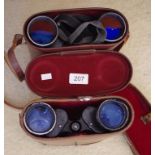 Two pairs of vintage binoculars