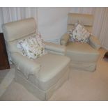 Three piece lounge suite with tan upholstery