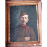 Jacques DORÉ (1861-1929), Jules Joris 1918 oil on canvas, signed lower left. 59 by 44cm.
