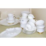 Royal Albert part tea & coffee service for six in the Val d'or pattern