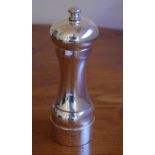 English sterling silver pepper grinder hallmarked London
