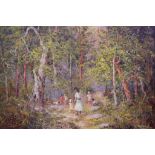 Thea Lokkers "Sand hill in the bush" oil on board signed lower right, 58cm X 73cm approx