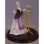 Royal Doulton 'The Gentle Arts' figurine 'Flower arranging', HN3040, 385/750, 22cm high approx.,