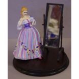 Royal Doulton 'The Gentle Arts' figurine 'Adornment', HN3015, 389/750, 21.5cm high approx., includes