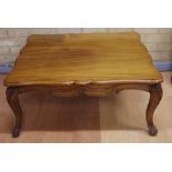 French style square coffee table 100cm x 100cm, 42cm high