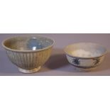 Two various early Thai pottery bowls to include Kalong C:15c, diameter 12cm,