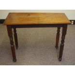 Victorian cedar and pine side table