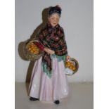 Royal Doulton figurine - The Orange Lady HN1759, in production 1936 - 1975, 22cm high