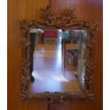 Ornate gilt framed mirror 85cm x 65cm