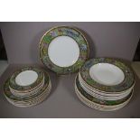Villeroy & Boch 'Vie Sauvage' part dinner set to include 6 dinner plates, 6 entree plates, 6 side