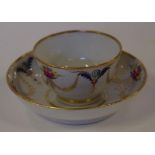 Antique English tea bowl & saucer circa 1800