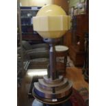 Art Deco table lamp 42cm high