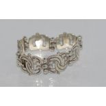 Good Taxco Mexican silver bracelet