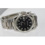Gentleman's watch marked "Rolex" with date function