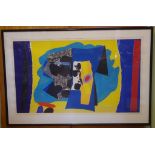 Alaun Leach-Jones, (1937 - ), Pacifica ltd edition screen print 20/65, signed in pencil lower right,