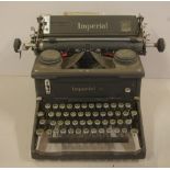 Imperial Model 58 typewriter circa 1940, 44cm wide approx
