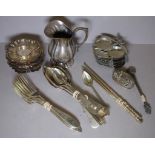 Quantity of silver plated items