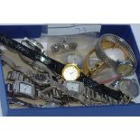 Vintage ladies Tissot watch together with a quantity of ladies watches including a Swiss Accurex fob