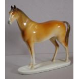 Royal Dux Bohemian horse figure H20cms approx.