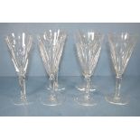 Six Waterford Sheila champagne flutes 2 a/f