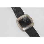 Retro Silver Golana watch working when tested, swiss hallmark