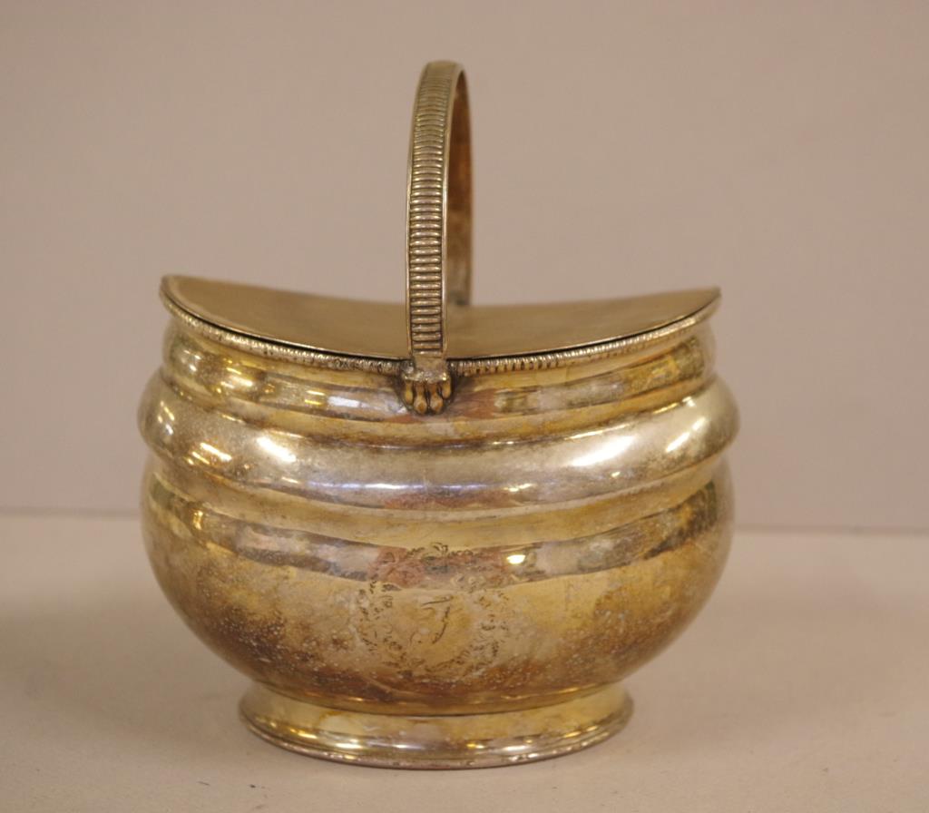 George III Old Sheffield Plate tea caddy