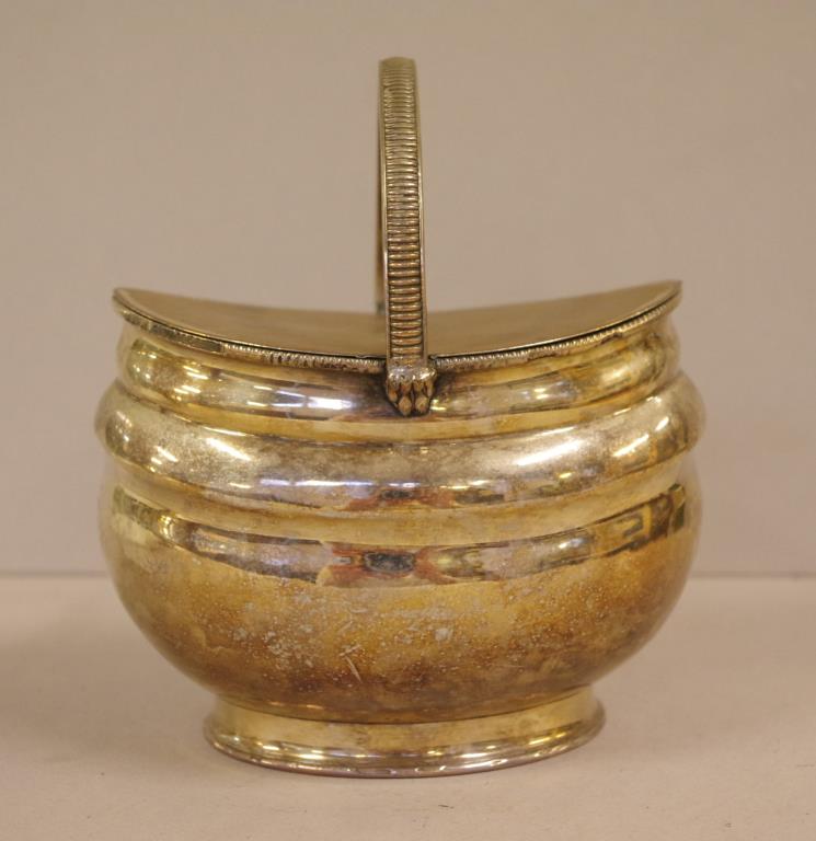 George III Old Sheffield Plate tea caddy - Image 3 of 5