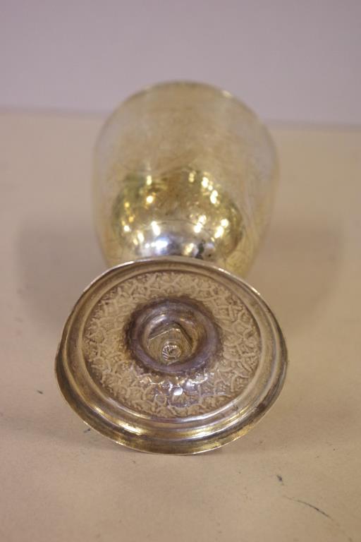 Antique Eastern silver goblet - Image 3 of 3