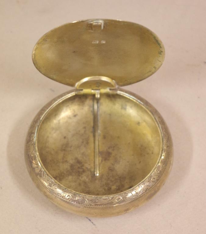 Edwardian sterling silver tobacco box - Image 4 of 4