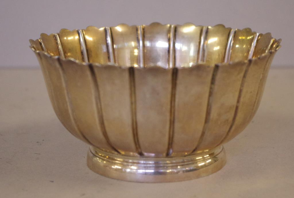 German 800 silver bowl - Image 3 of 5