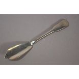 George III Irish sterling silver butter knife