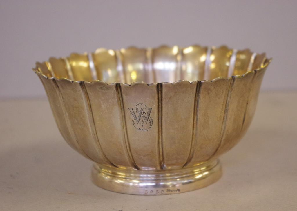 German 800 silver bowl