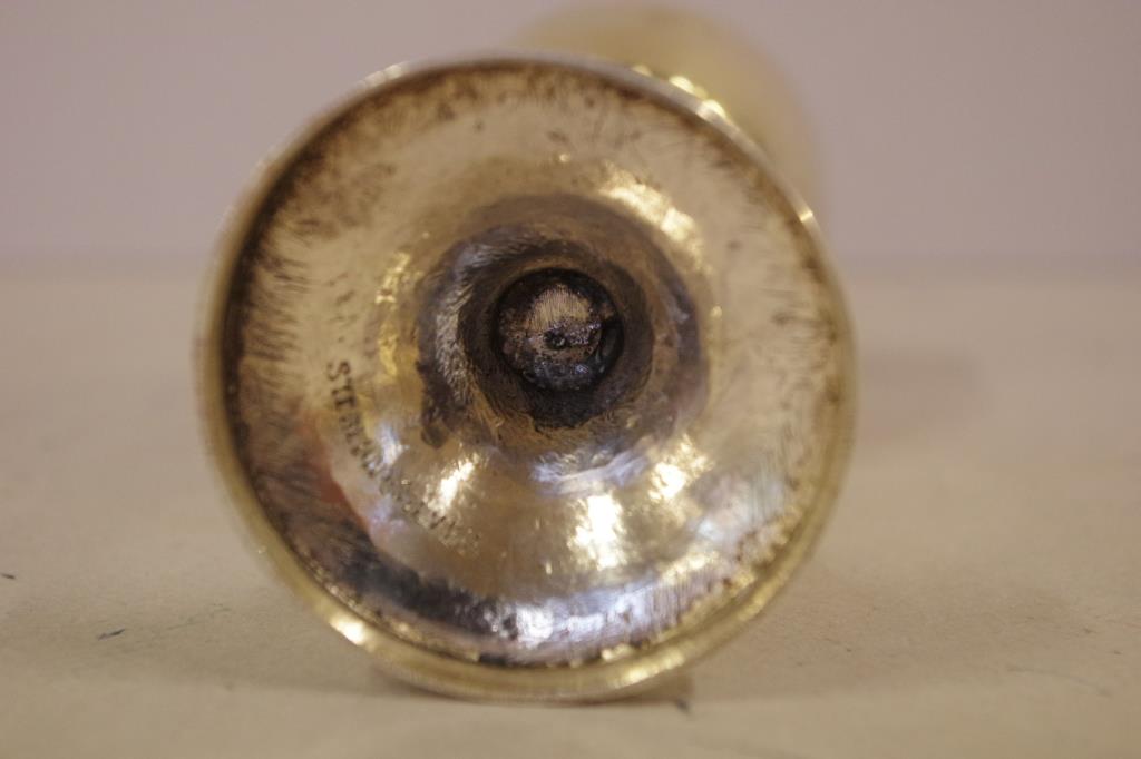 Vintage sterling silver goblet - Image 3 of 3