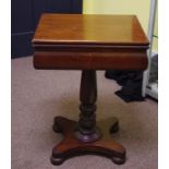 Victorian cedar side table