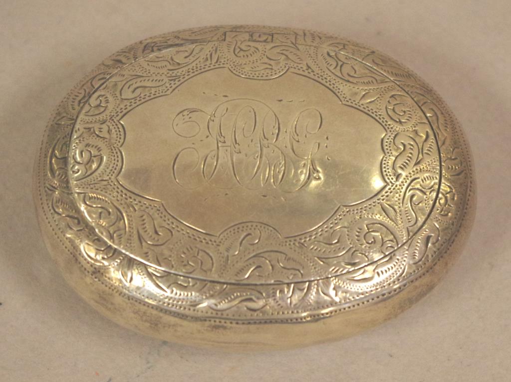 Edwardian sterling silver tobacco pouch